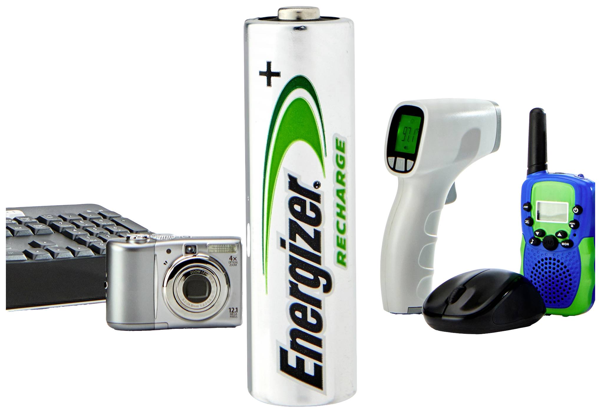 Energizer Power Plus HR06 Mignon (AA)-Akku NiMH 2000 mAh 1.2 V 4 St.