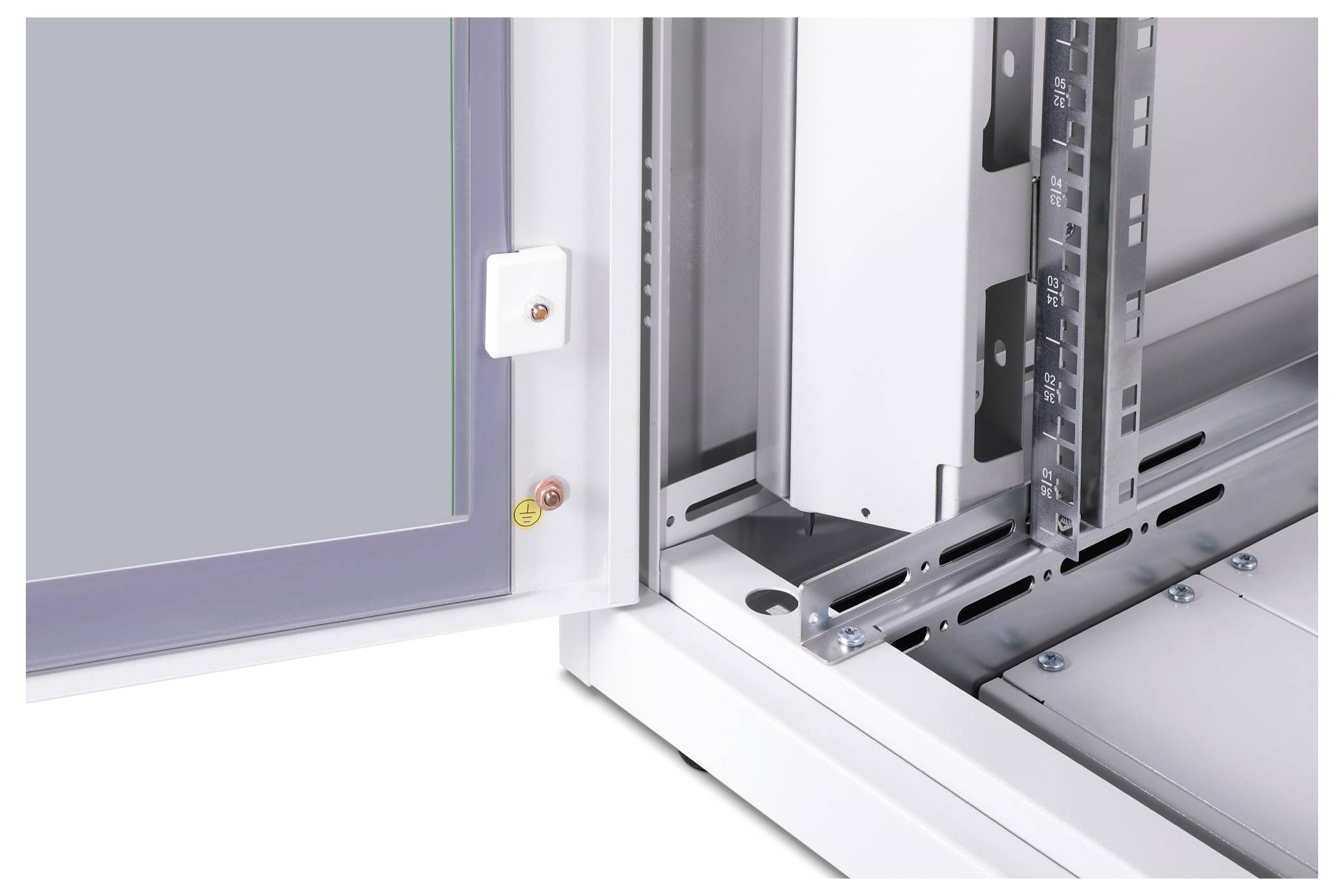 Digitus DN-19 36U-8/8-1 19 Zoll Netzwerkschrank (B x H x T) 800 x 1787 x 800mm 36 HE Lichtgrau (RAL 7035)