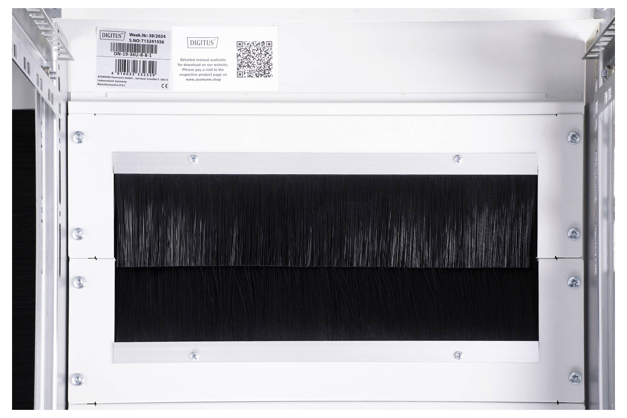 Digitus DN-19 36U-8/8-1 19 Zoll Netzwerkschrank (B x H x T) 800 x 1787 x 800mm 36 HE Lichtgrau (RAL 7035)