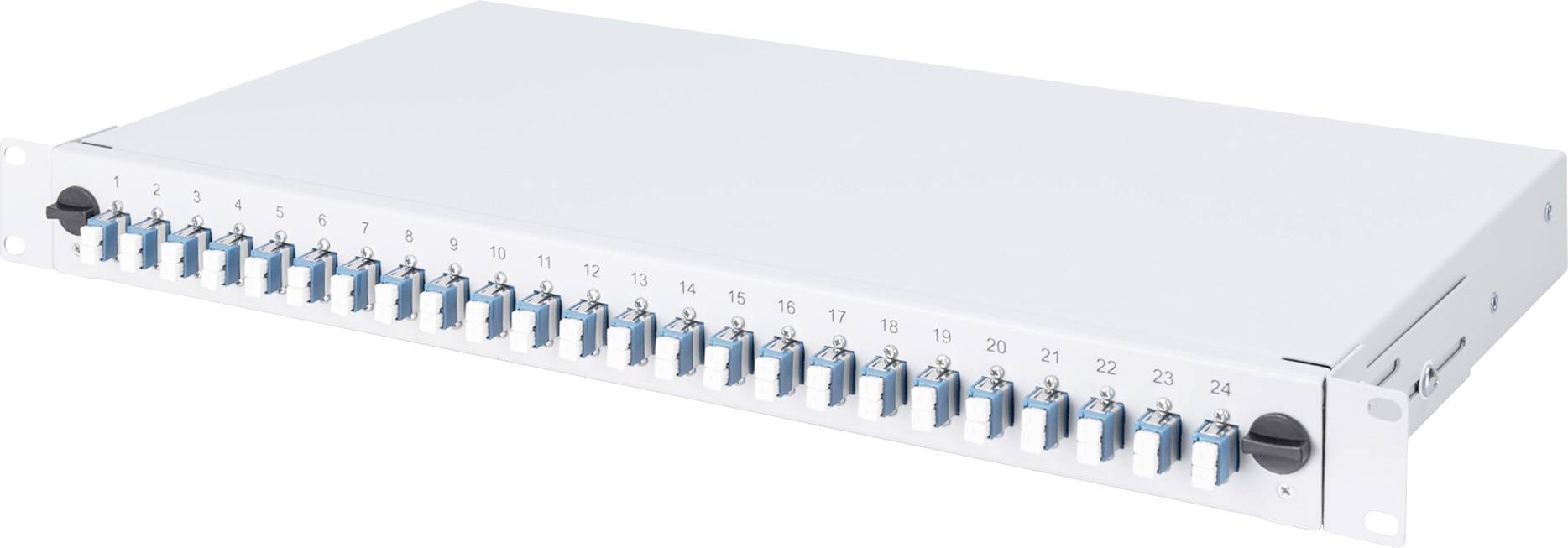 Digitus DN-96332/9 LWL-Patchpanel 24 Port LC Bestückt 1 HE