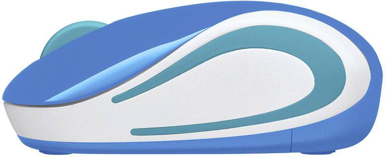 Logitech M187 Maus Funk Optisch Blau 3 Tasten 1000 dpi