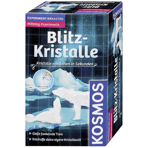 Kosmos Blitz-Kristalle 657482 Experimentier-Box ab 10 Jahre