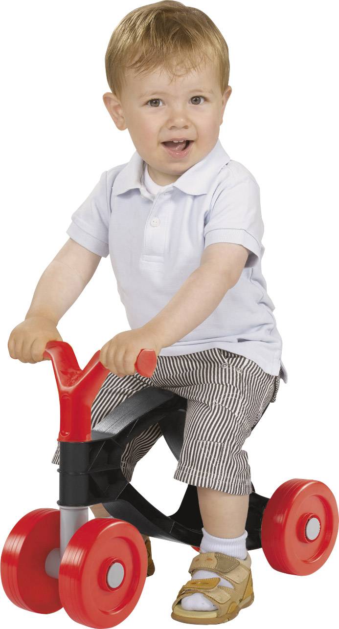 BIG-Flippi Laufrad Black