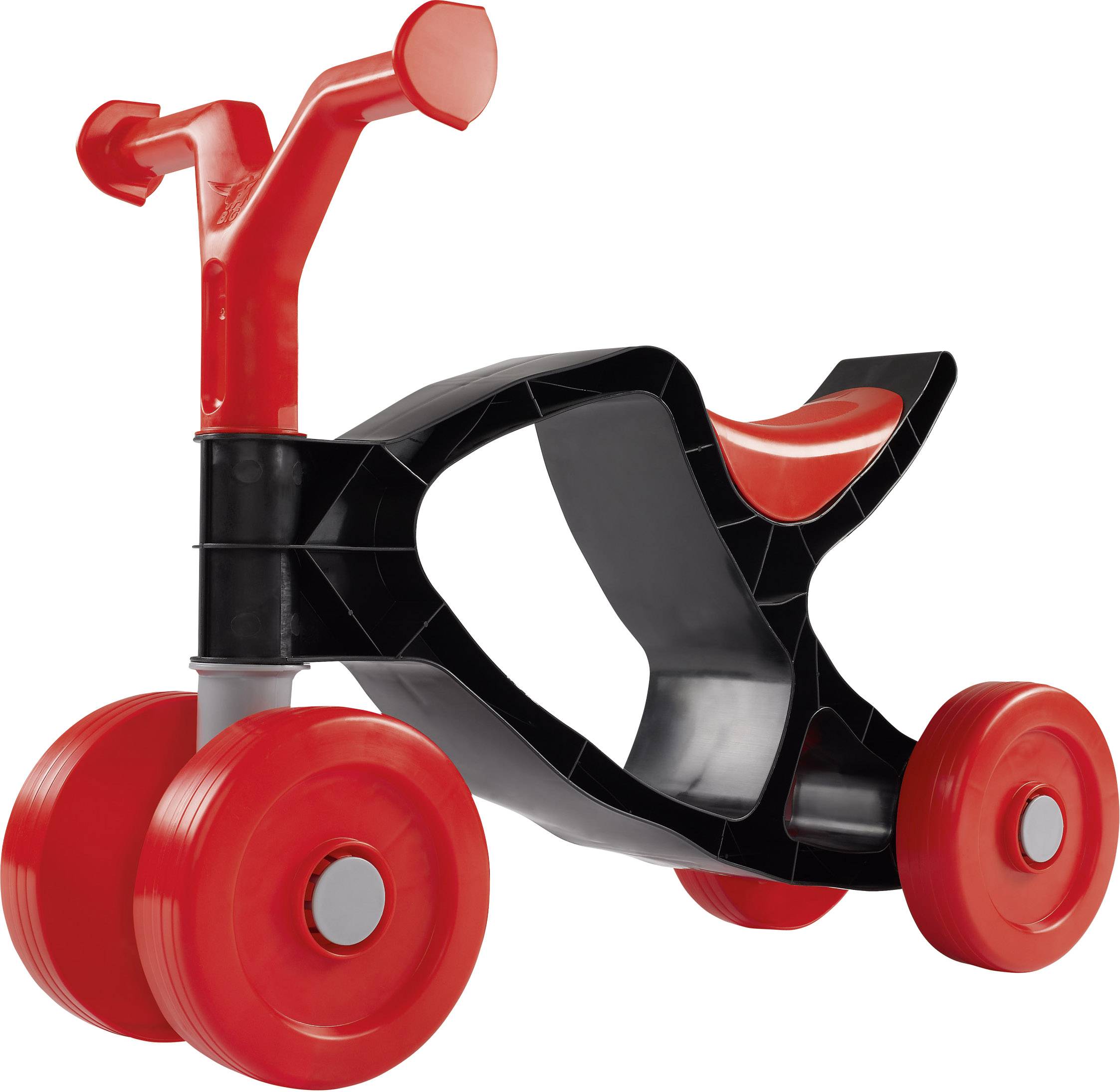 BIG-Flippi Laufrad Black