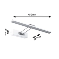 Paulmann Beam Fifty 99892 LED-Bilderleuchte 7W Warmweiß Weiß Paulmann Beam Fifty 99892 LED-Bilderleuchte 7W Warmweiß Weiß