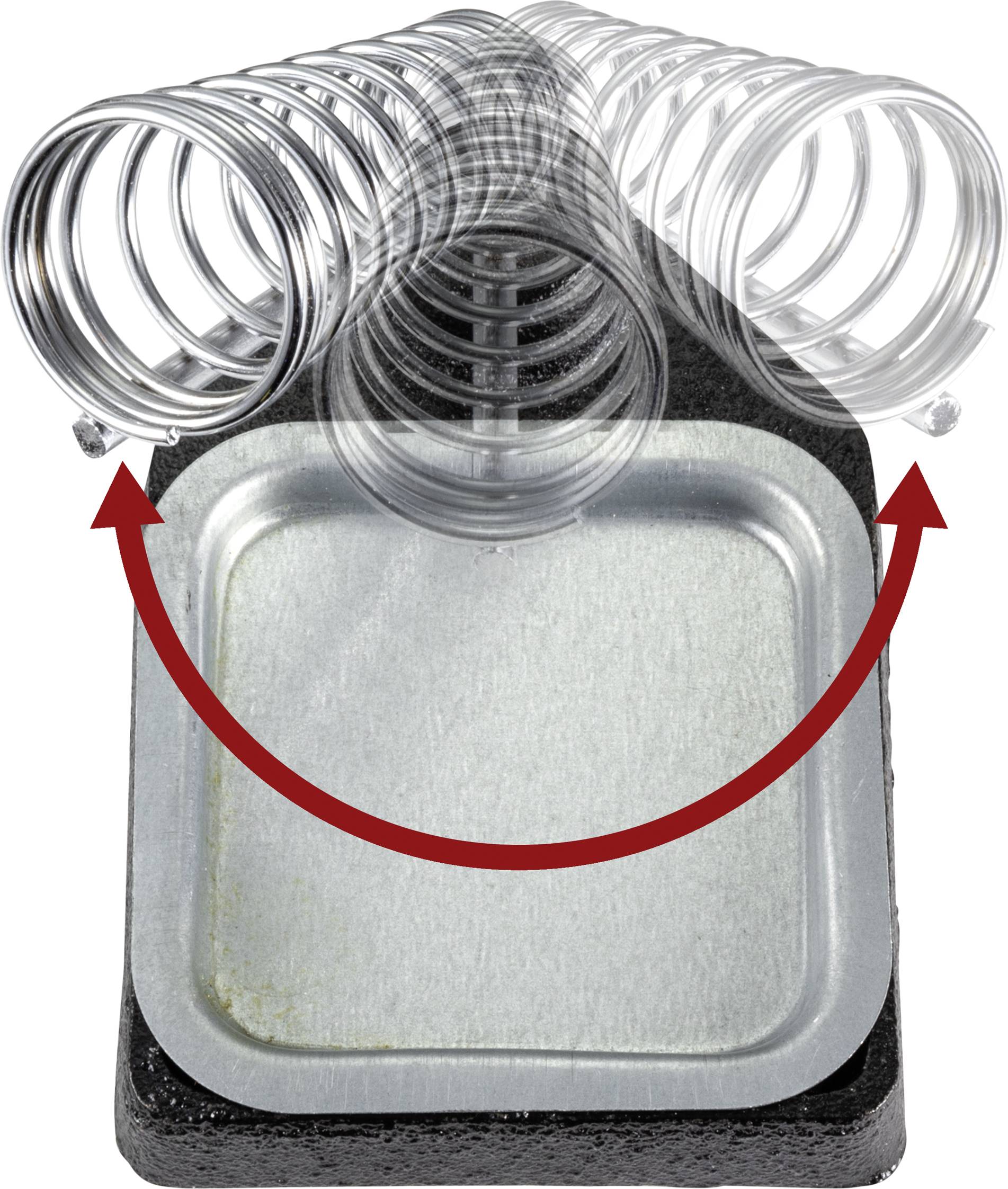 TOOLCRAFT HS-90 Lötkolbenablage (L x B x H) 70 x 110 x 140 mm