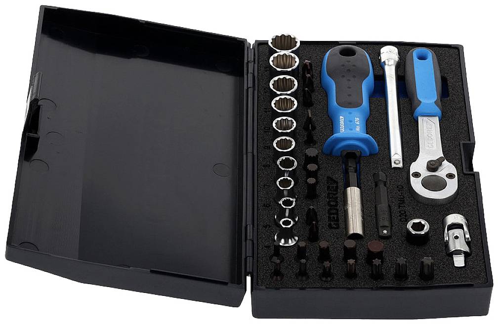 Gedore Steckschlüsselsatz metrisch 1/4" (6.3 mm) 40teilig 1815660