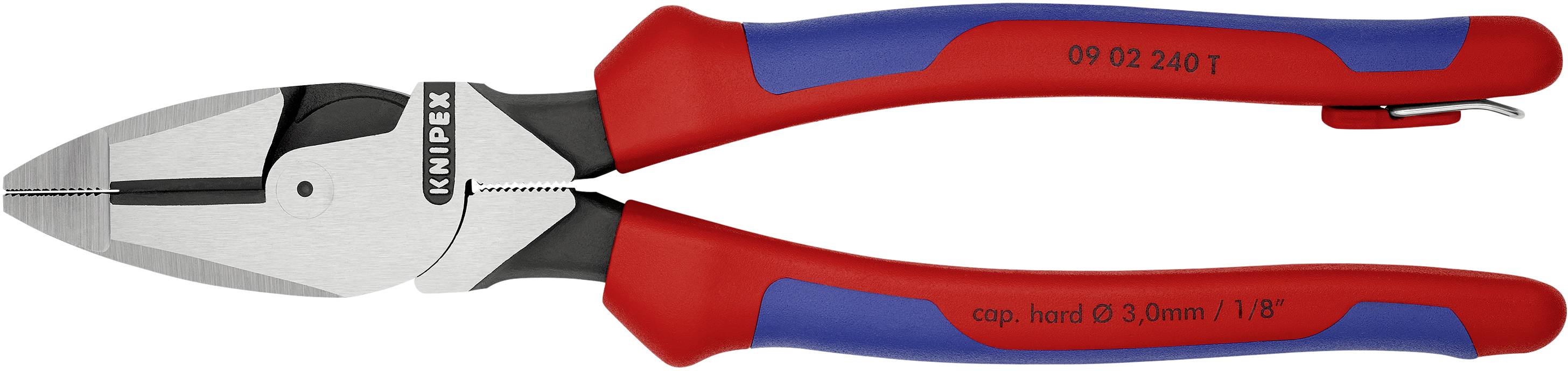 Knipex 09 02 240 T Werkstatt Kombizange 240 mm DIN ISO 5746