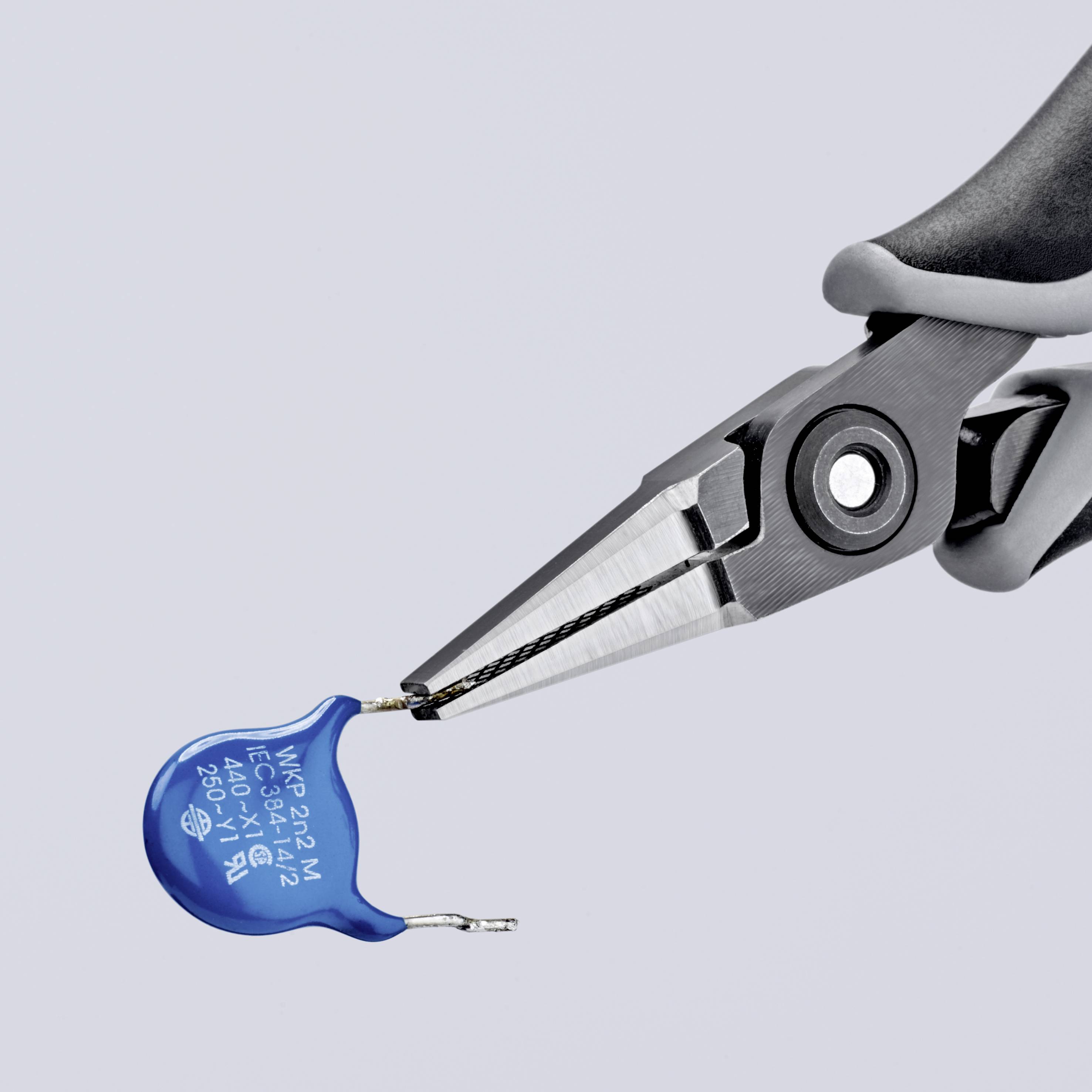 Knipex 34 42 130 ESD ESD Flachzange Chrom-Vanadium Kugellagerstahl 130mm