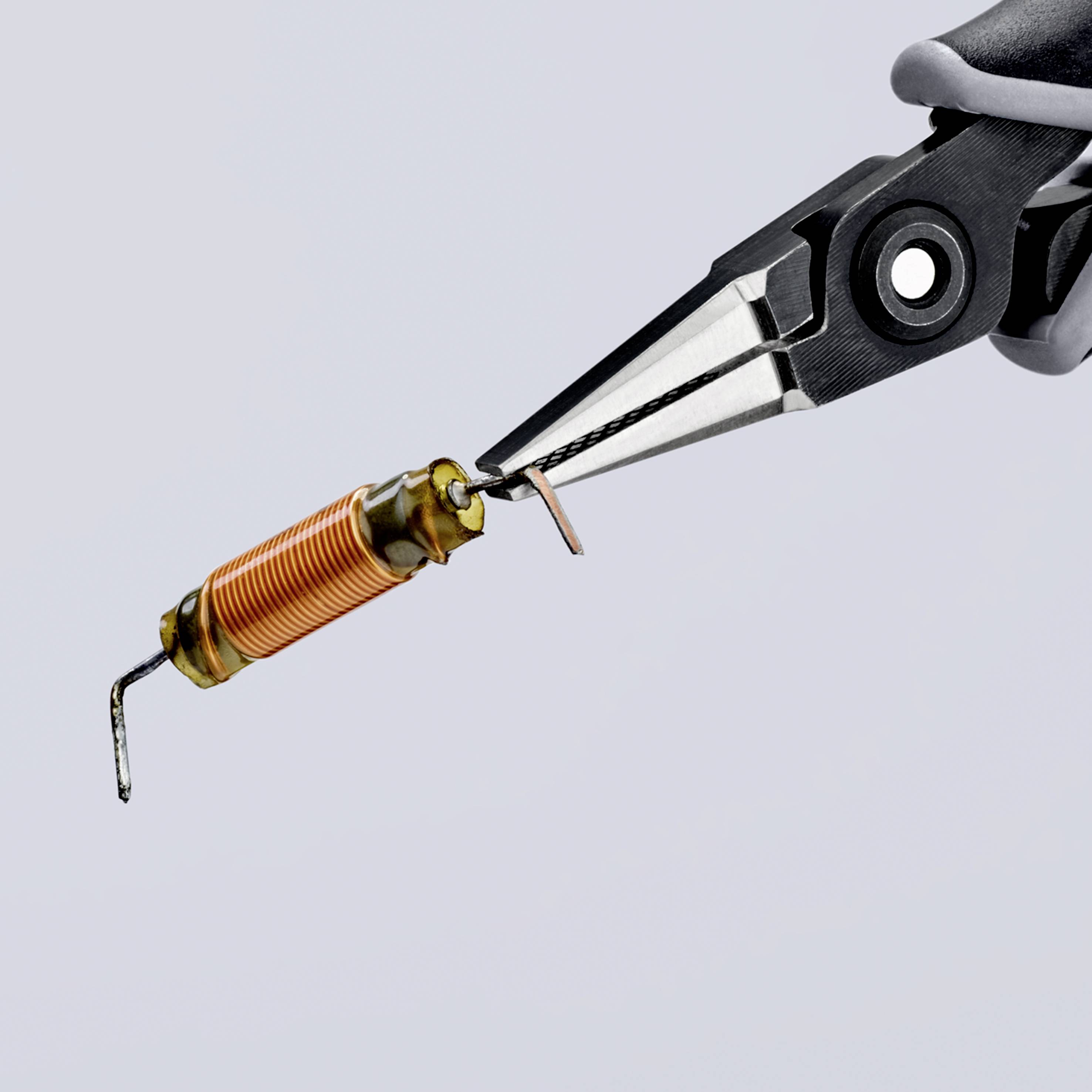 Knipex 34 42 130 ESD ESD Flachzange Chrom-Vanadium Kugellagerstahl 130mm