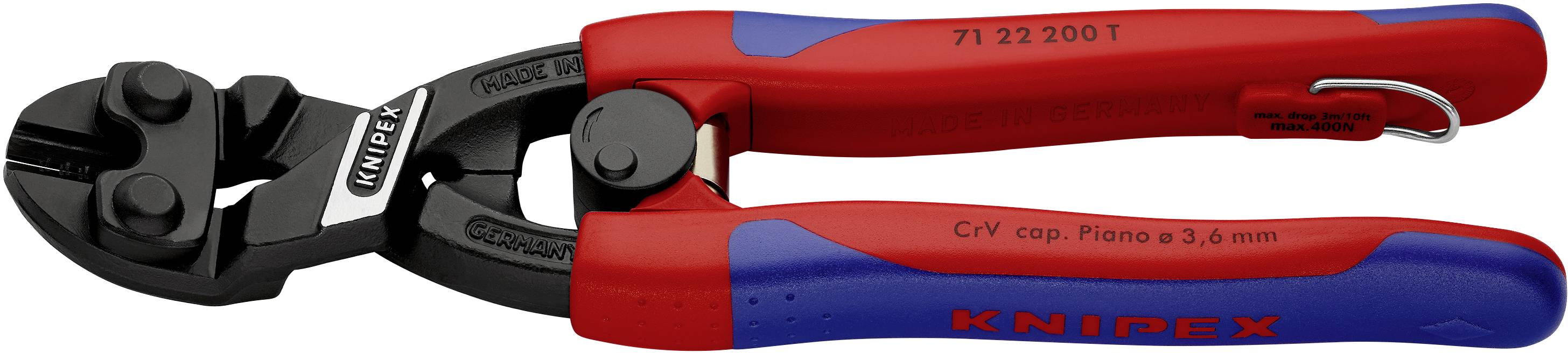 Knipex CoBolt Bolzenschneider 200 mm 64 HRC