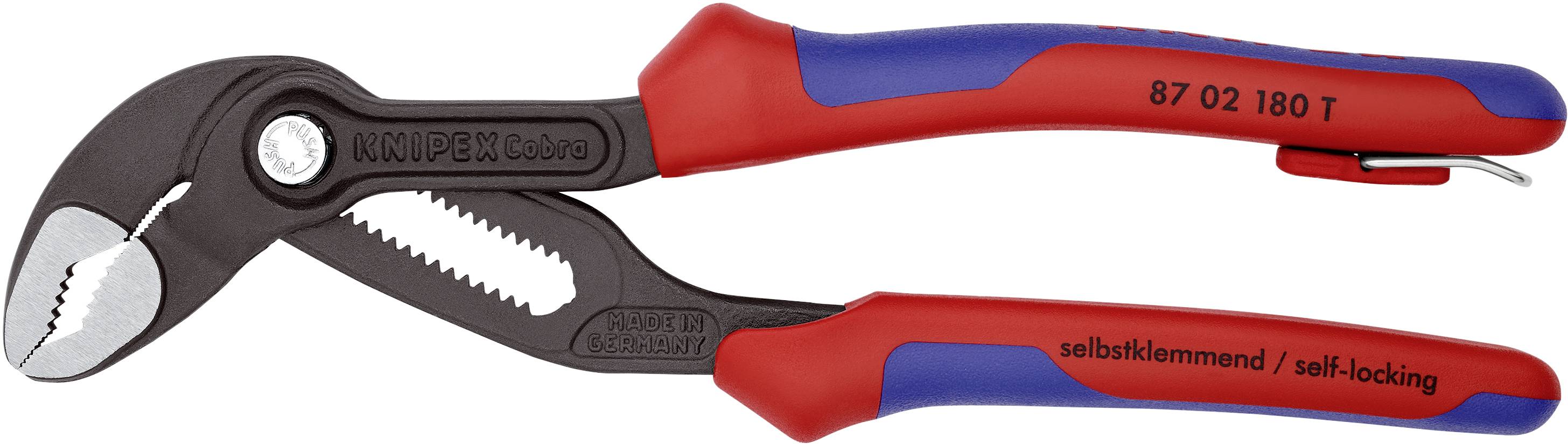 Knipex Cobra 87 02 180 T Wasserpumpenzange Schlüsselweite (metrisch) 36mm 180mm