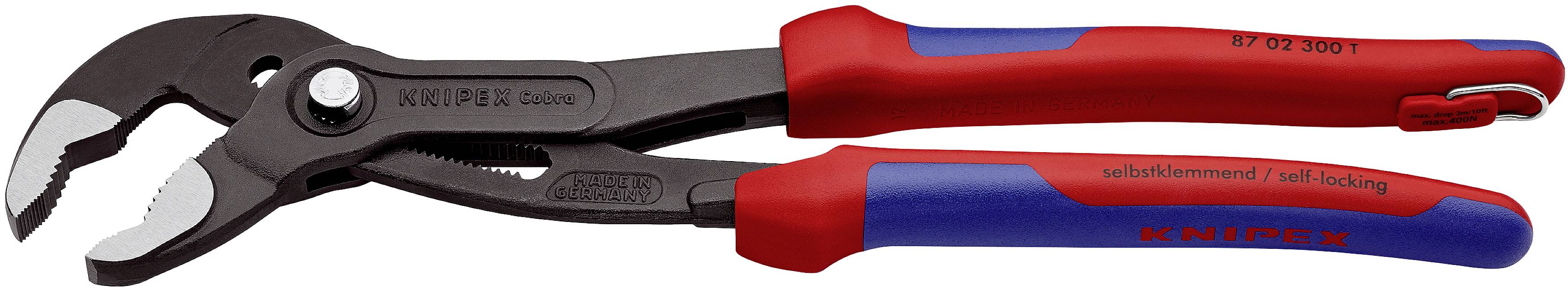 Knipex Cobra 87 02 300 T Wasserpumpenzange Schlüsselweite (metrisch) 60 mm 300 mm