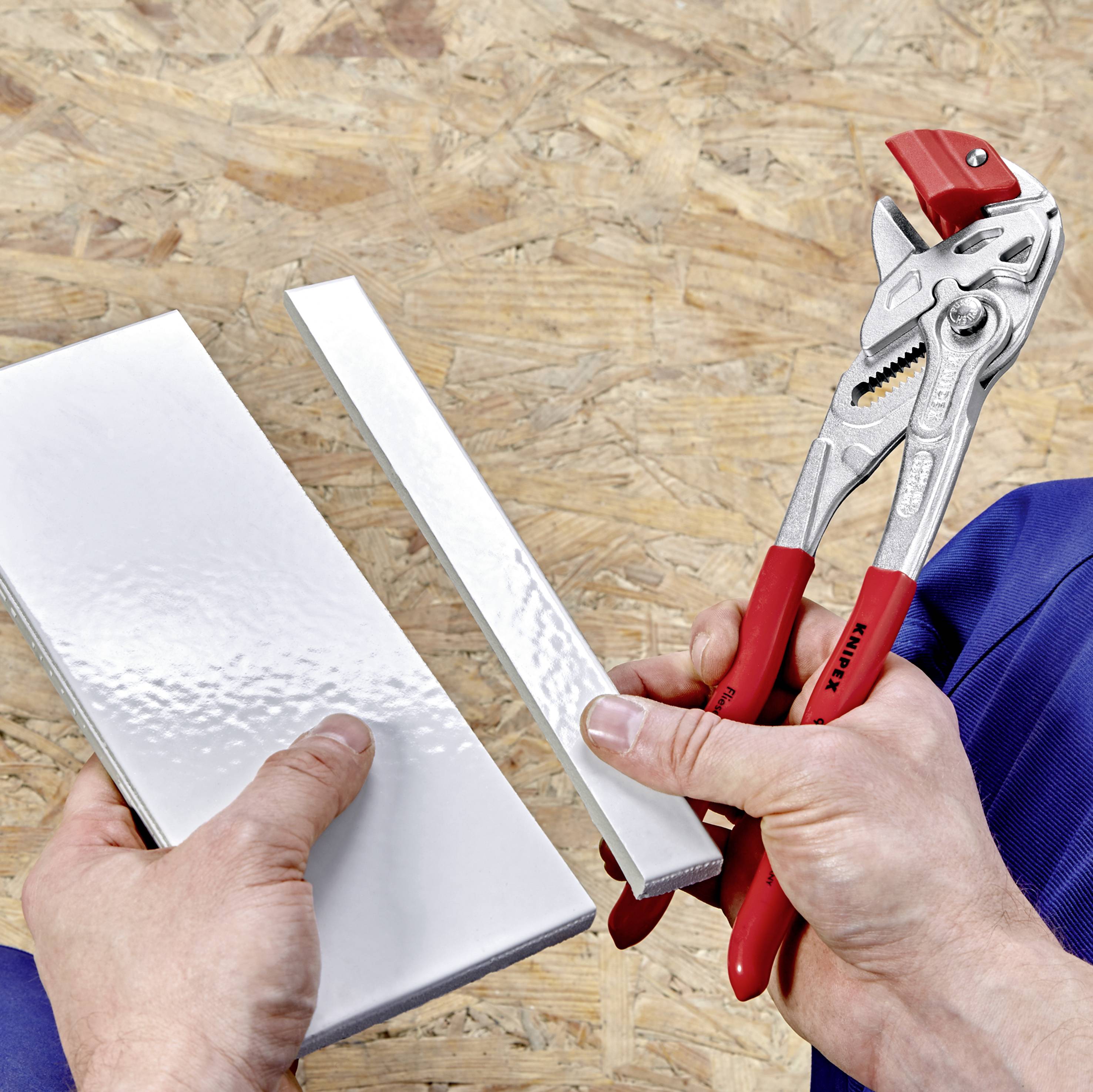 Knipex 91 13 250 Fliesenbrechzange 1St.