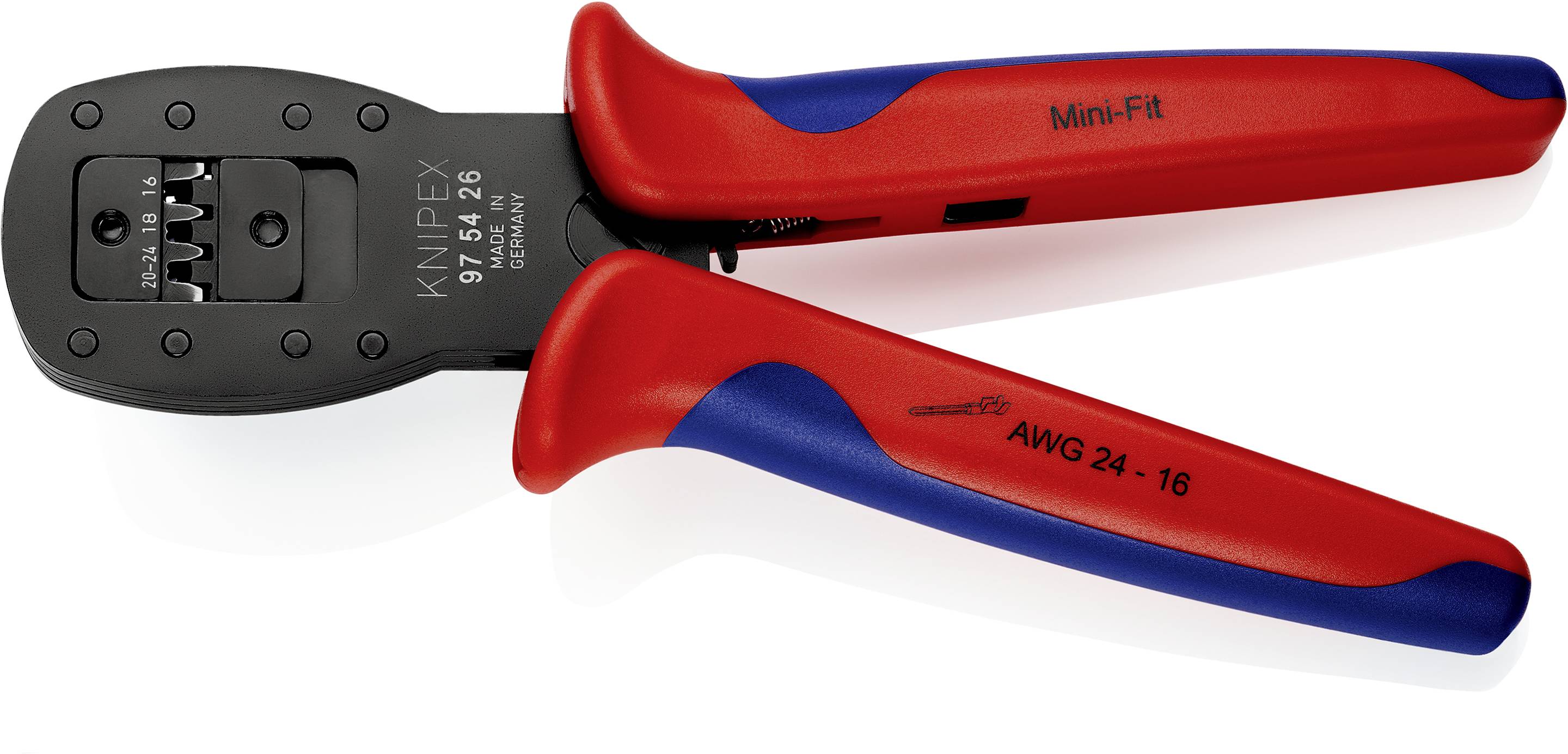 Knipex 97 54 26 Crimpzange Mini-Fit