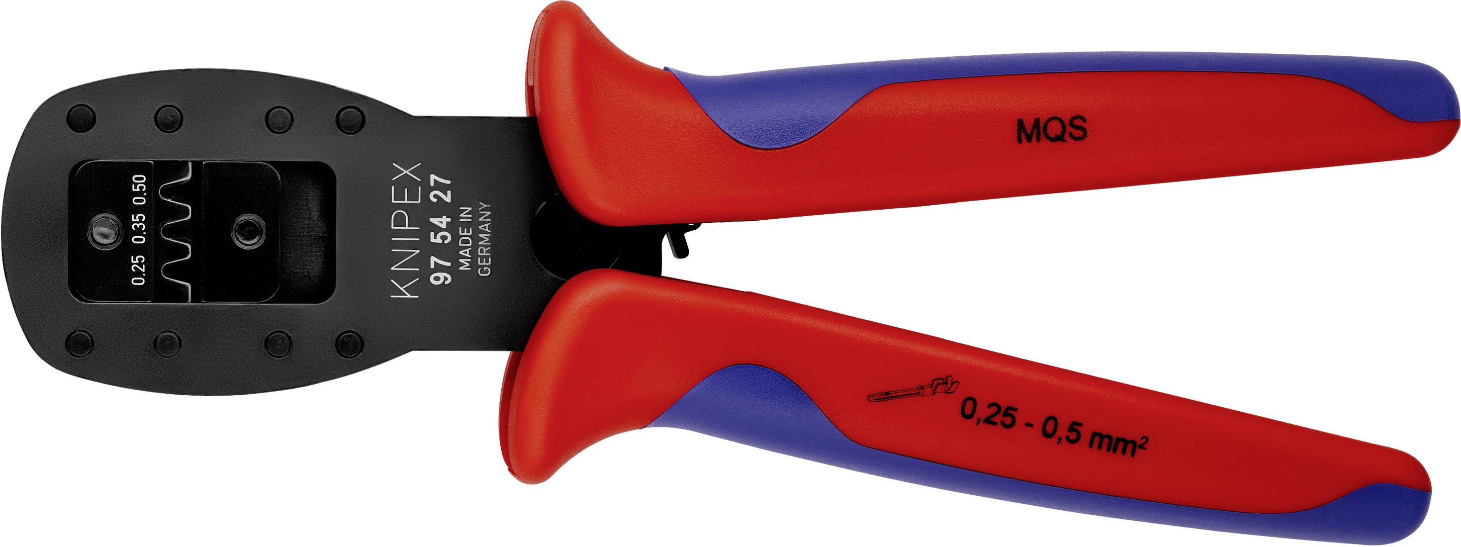 Knipex 97 99 151 Ronde stekker 100 stuks 5 mm kabel 1.5-2.5mm2 (Blauw
