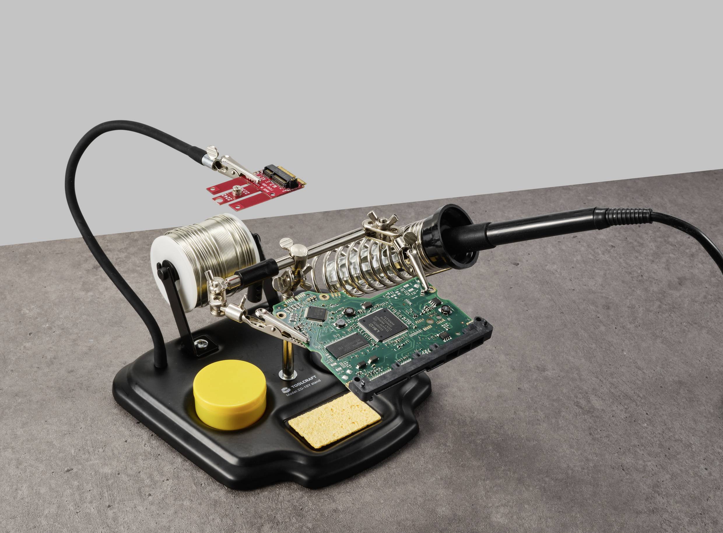 TOOLCRAFT ZD-10Y Dritte Hand (L x B x H) 135 x 172 x 190mm 1St.