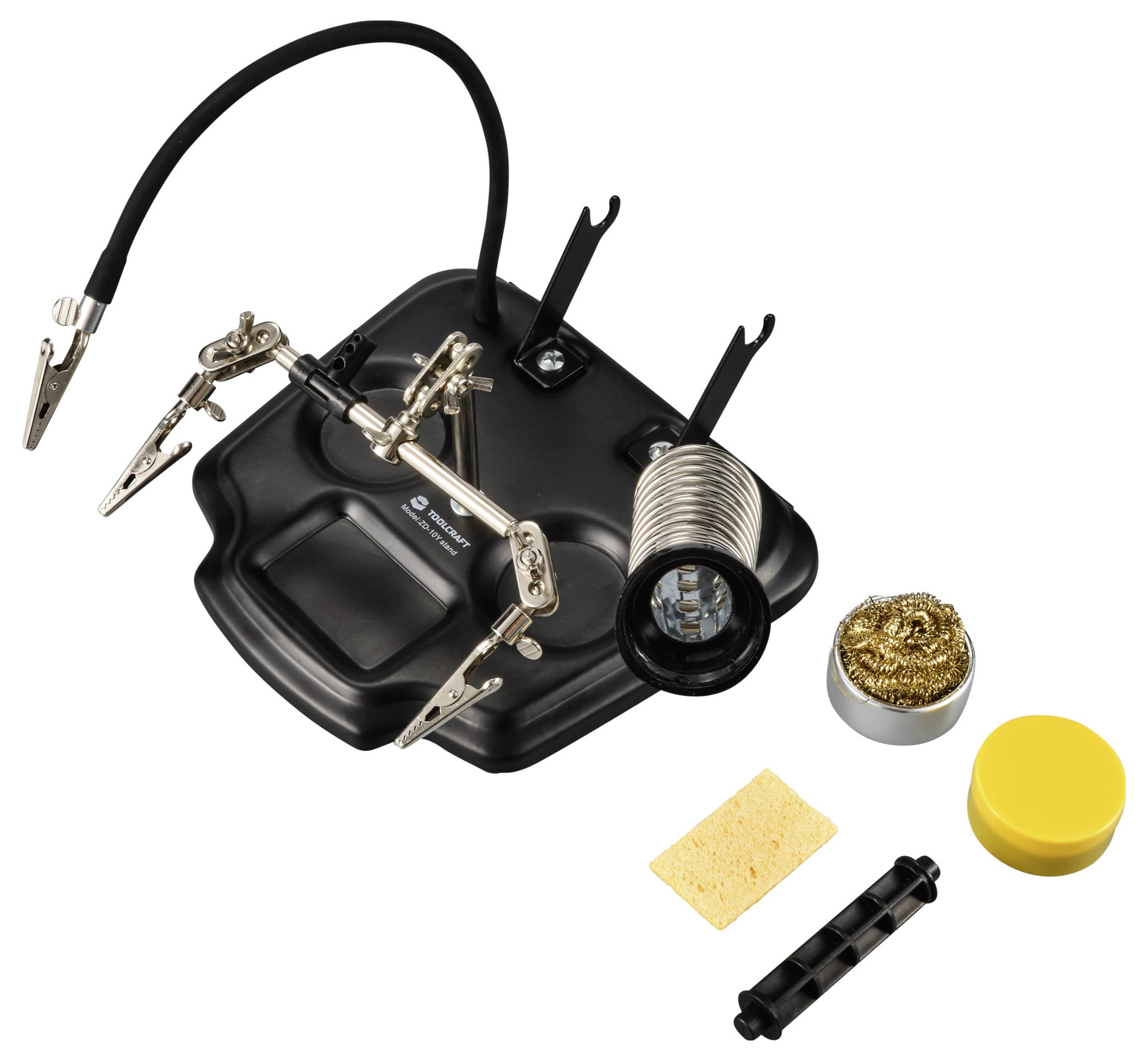 TOOLCRAFT ZD-10Y Dritte Hand (L x B x H) 135 x 172 x 190mm 1St.