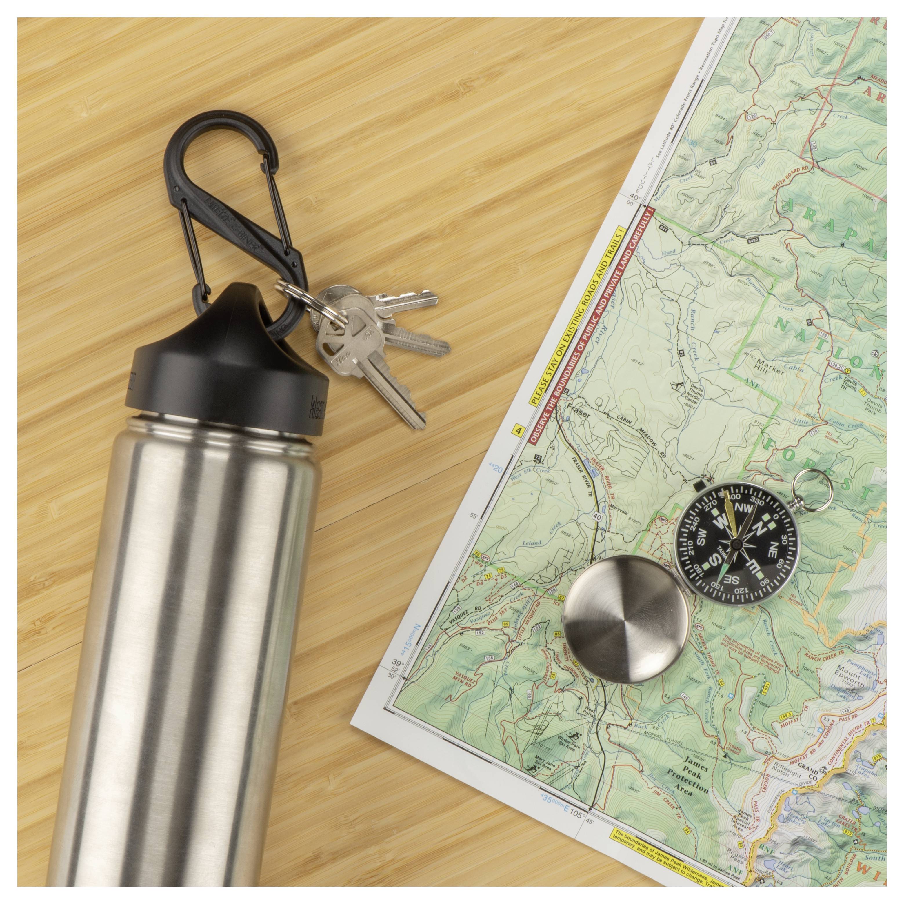 NITE Ize NI-SBP4-03-01BG Karabiner S-Biner Gr. 4 88mm x 38mm x 8mm 1St.