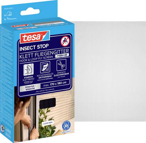TESA COMFORT 55914-00021-00 Fliegengitter (B x H) 1800 mm x 1700 mm Anthrazit 1 St.