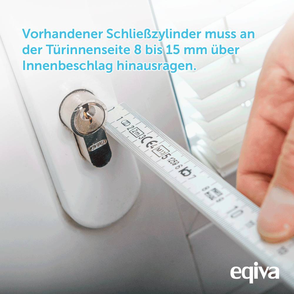Eqiva 142950A0 Türschlossantrieb IP20 Bluetooth-fähig