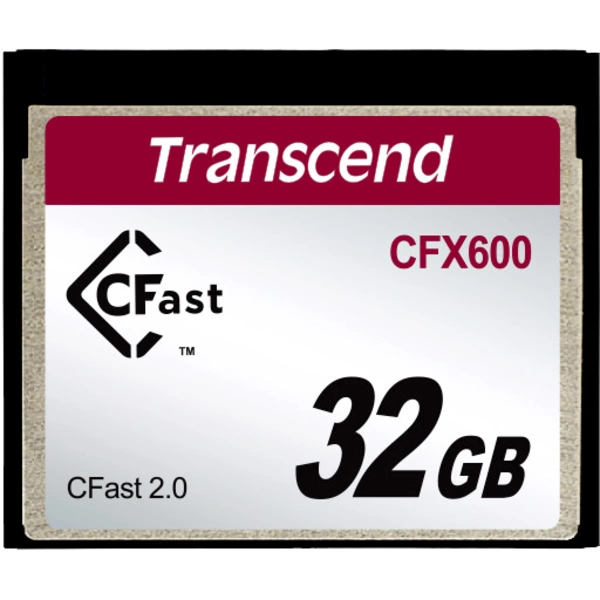 Transcend CFX600 CFast-Karte 2.0 MLC Industrie 32 GB Transcend CFX600 CFast-Karte 2.0 MLC Industrie 32 GB