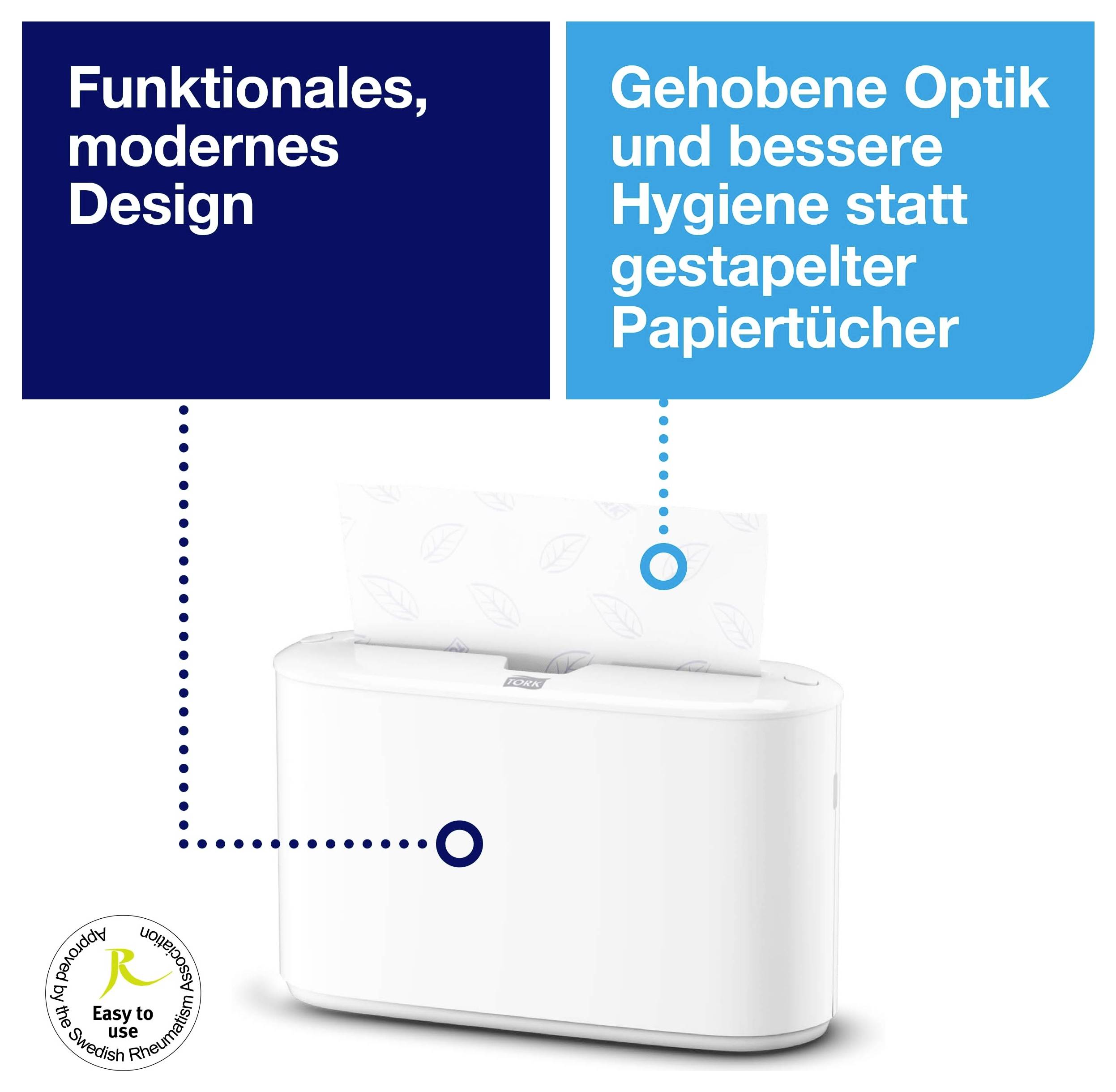 TORK 552200 Xpress® Tisch Papierhandtuchspender Kunststoff Weiß 1St.