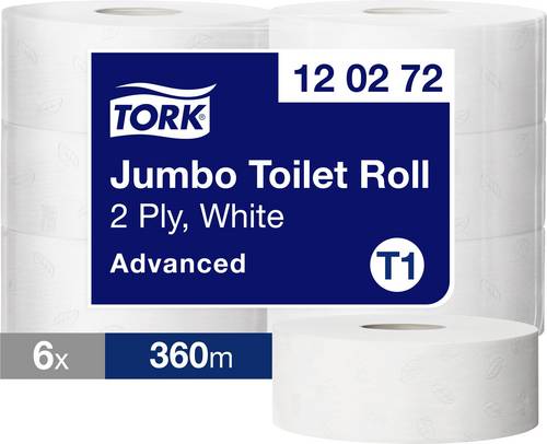 TORK Toilettenpapier Jumbo 120272 Weiß Anzahl der Lagen: 4 lagig 6 St.