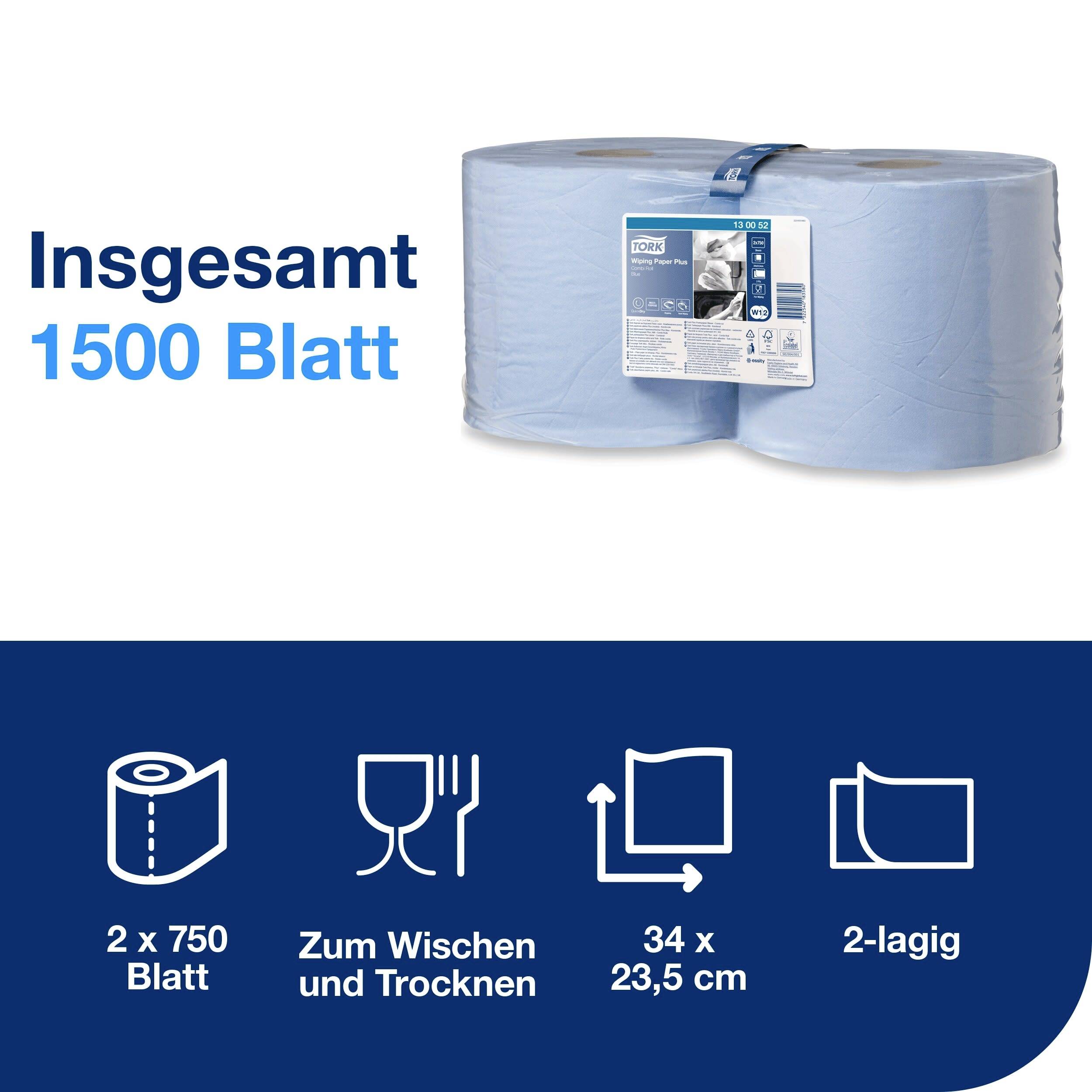 TORK 130052 Reinigungstücher 2 lagig