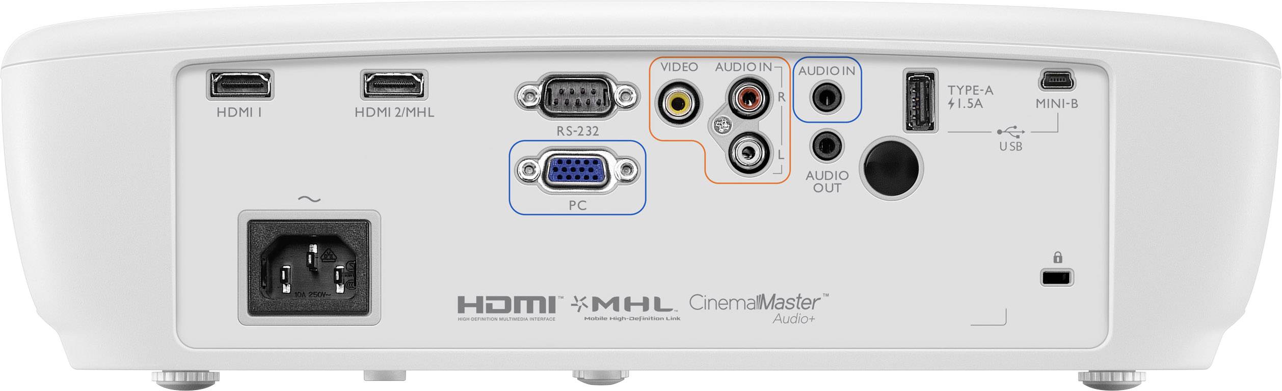 BenQ Beamer TH683  DLP Helligkeit: 3200 lm 1920 x 1080 HDTV 10000 : 1 Weiß