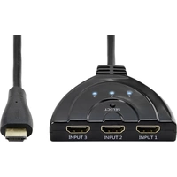 Basetech HM-SW301KT 3 Port HDMI-Switch UHD 4K @ 60Hz Basetech HM-SW301KT 3 Port HDMI-Switch UHD 4K @ 60Hz