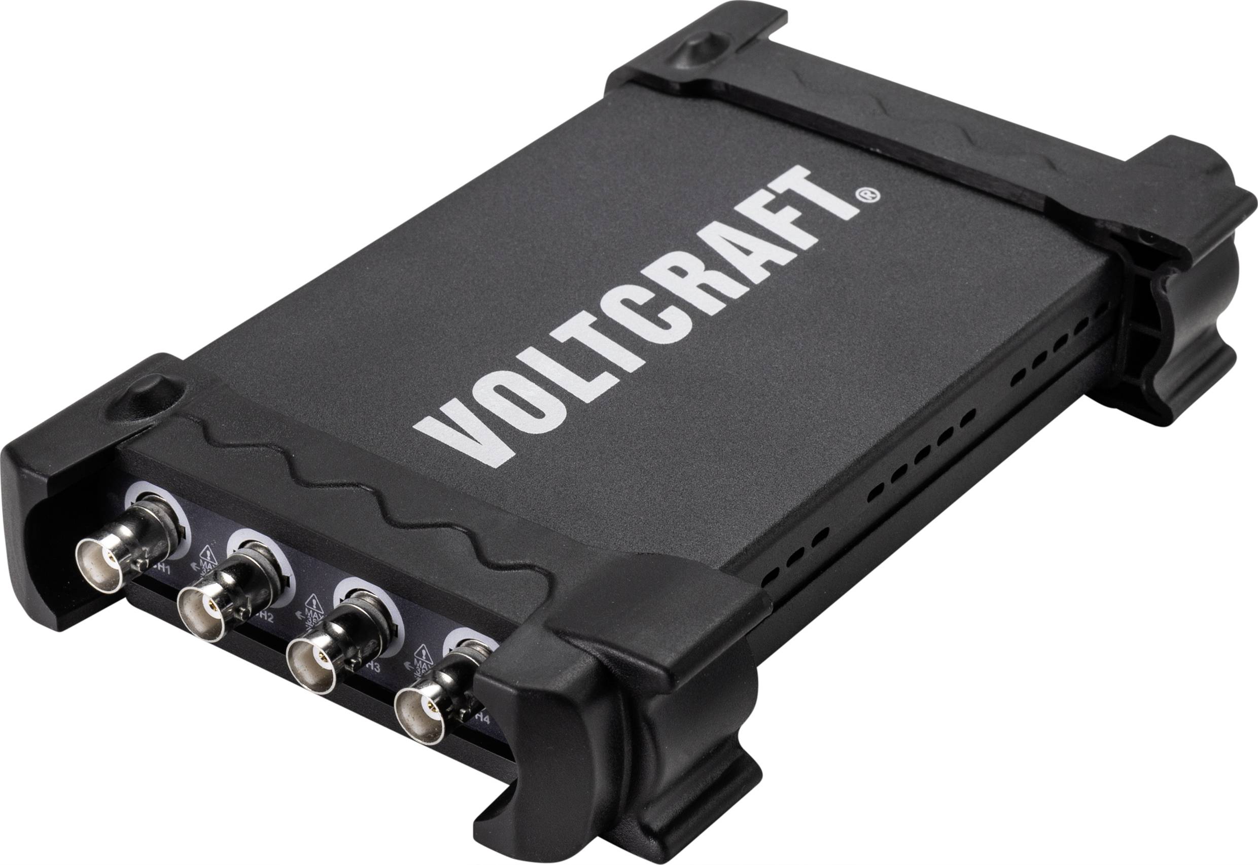 VOLTCRAFT DSO-3074 USB-Oszilloskop kalibriert (DAkkS-akkreditiertes Labor) 70MHz 4-Kanal 250 MSa/s 16 kpts 8 Bit Digital-Speicher
