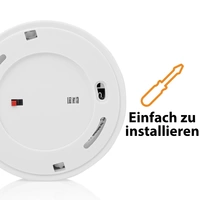 Smartwares RM520 Rauchwarnmelder inkl. 10 Jahres-Batterie batteriebetrieben Smartwares RM520 Rauchwarnmelder inkl. 10 Jahres-Batterie batteriebetrieben