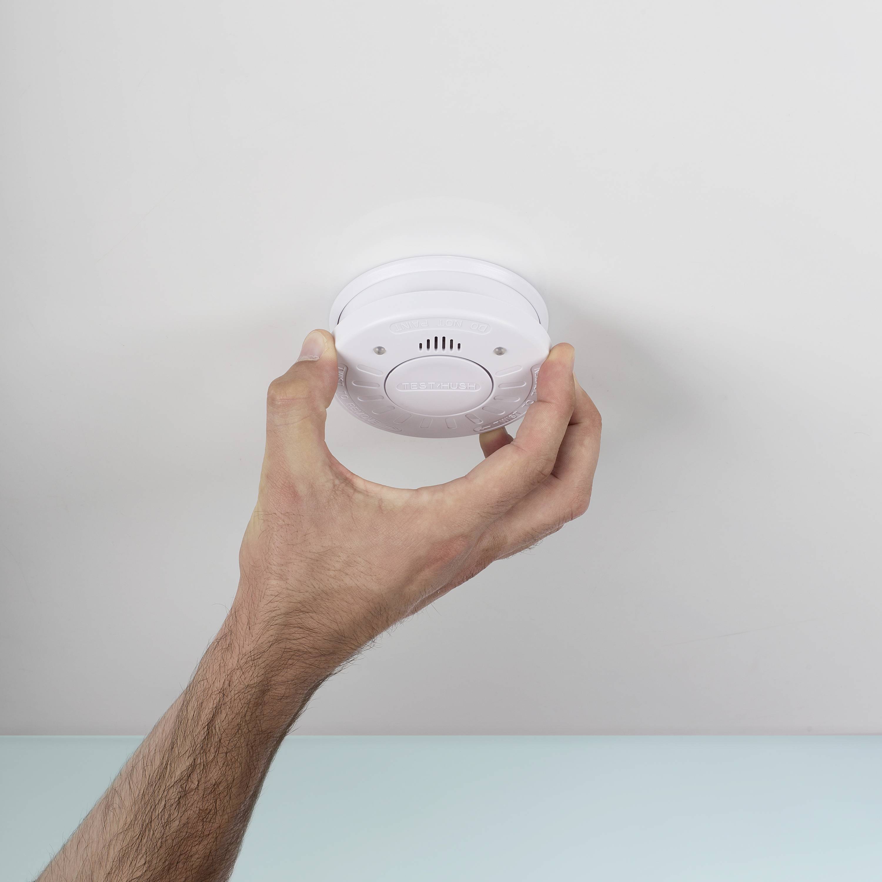 Smartwares RM520 Rauchwarnmelder inkl. 10 Jahres-Batterie batteriebetrieben