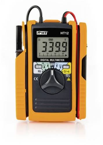 HT Instruments HT12 Hand-Multimeter, Stromzange digital CAT II 600 V, CAT III 300V Anzeige (Counts):
