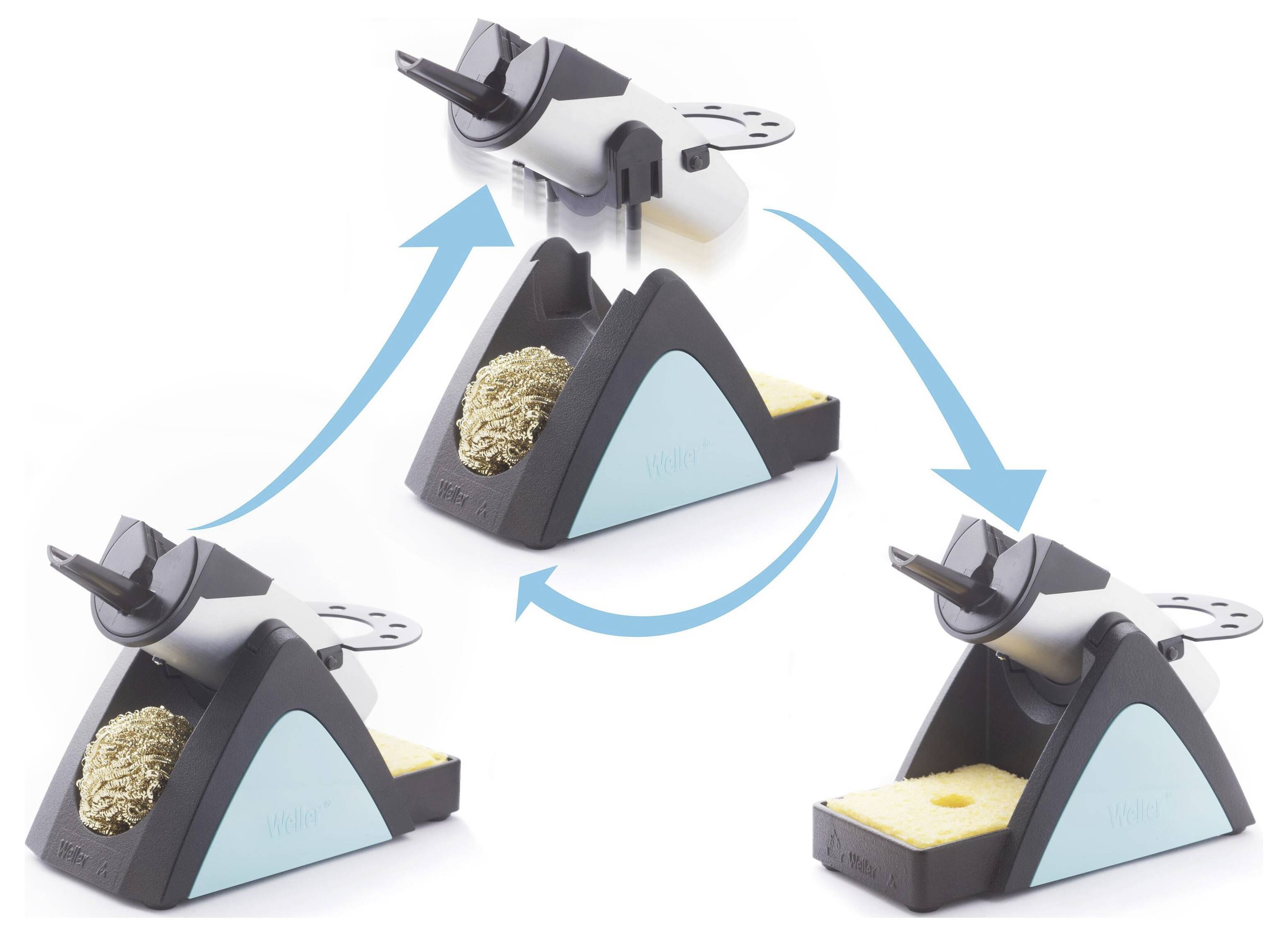 Lötkolbenablage der Marke „Weller