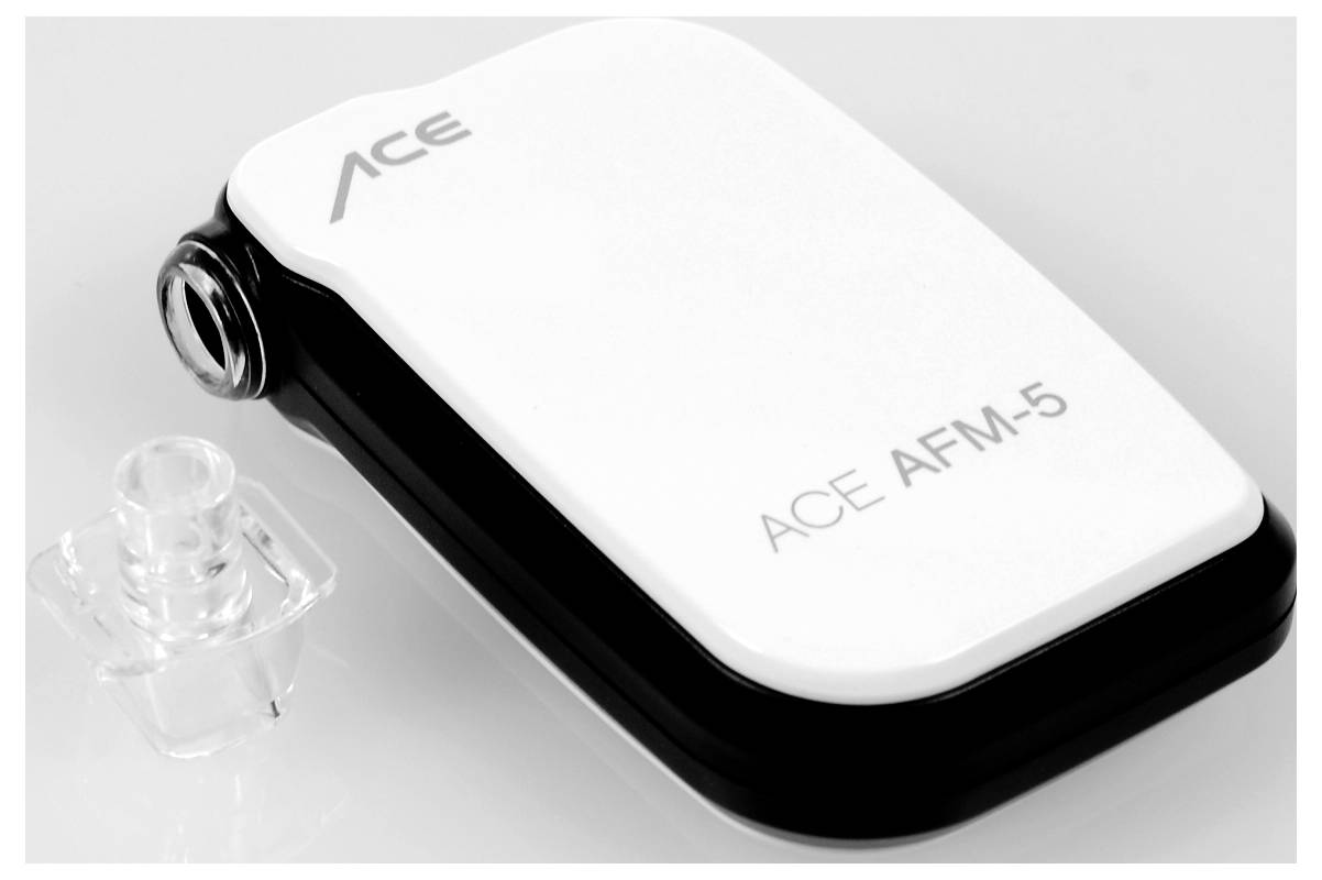 ACE AFM-5 Alkoholtester Weiß 0 bis 4 ‰ Anzeige per Smartphone