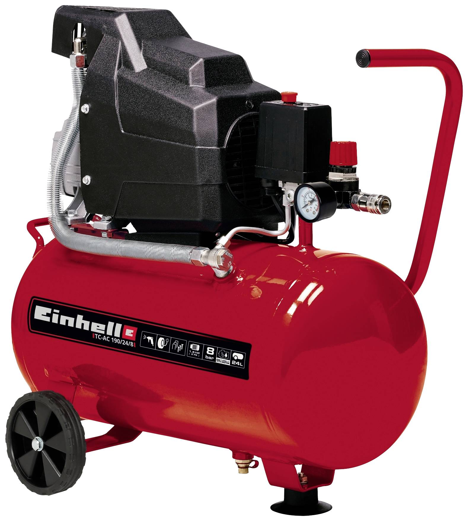 Einhell Druckluft-Kompressor TC-AC 190/24/8 24l 8 bar