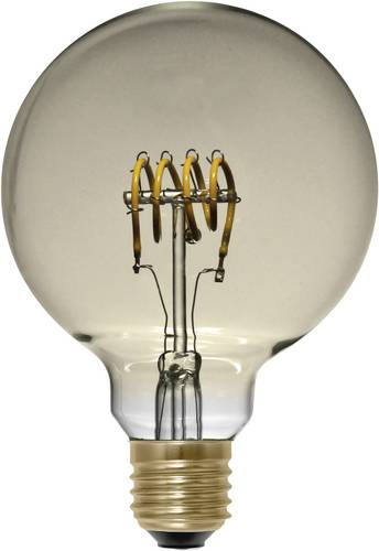 LED EEK B (A++ - E) E27 Globeform 4W = 15W Gold (Ø x L) 95mm x 135mm dimmbar, Filament 1St.; Energieeffizienzklasse: B
