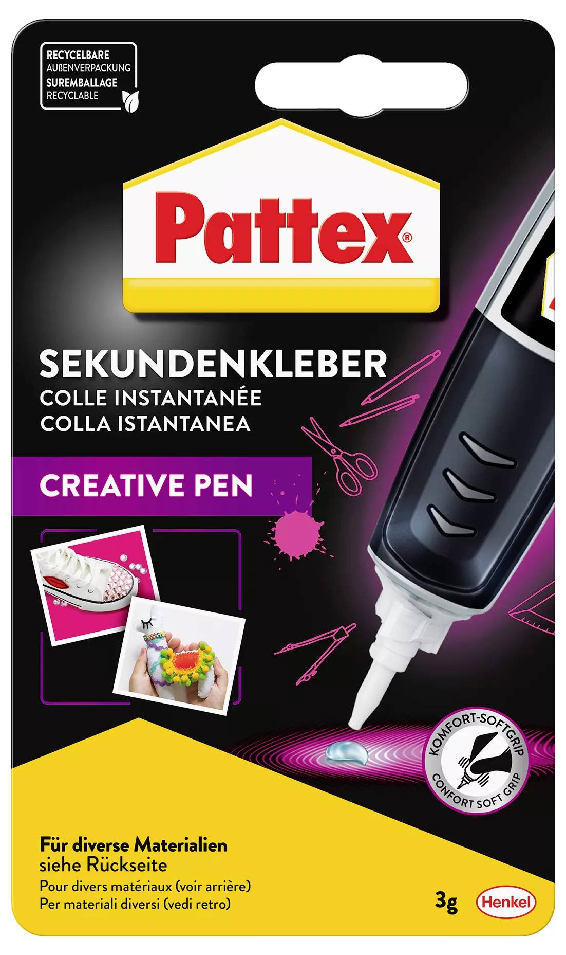 Pattex perfect pen Sekundenkleber PSPP3 3g