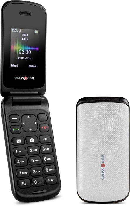 Swisstone SC 330 Klapp-Handy Weiß