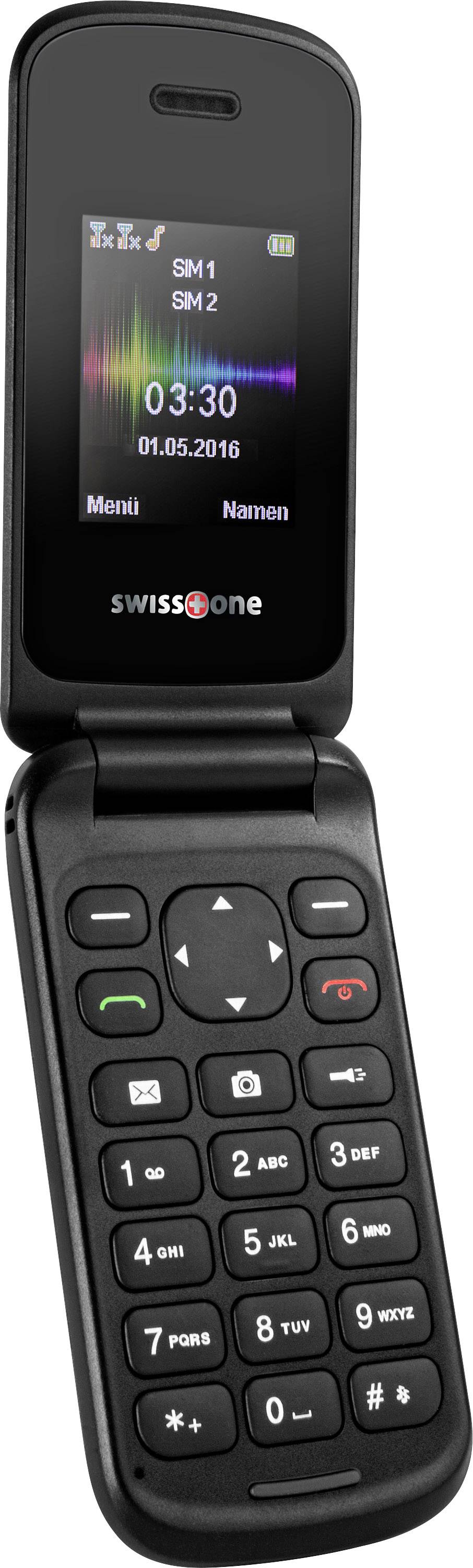 Swisstone SC 330 Klapp-Handy Weiß