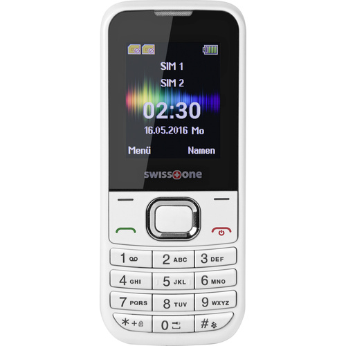 Swisstone SC 230 Dual-SIM-Handy Weiß