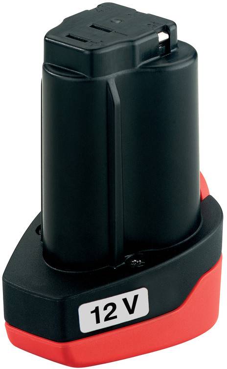 Schwarz-rotes 12V wiederaufladbares Batteriepaket mit Steckverbinder oben