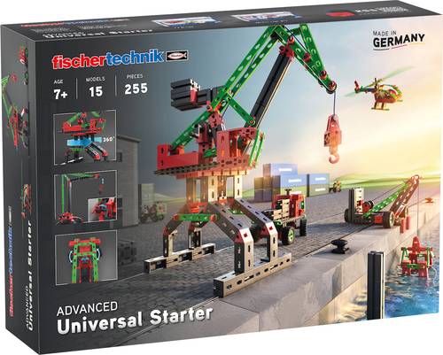 Fischertechnik 536618 ADVANCED Universal Starter Experimentier-Box ab 7 Jahre