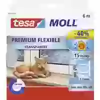 TESA PREMIUM FLEXIBLE 05417-00200-02 Dichtband tesamoll® Transparent (L x B) 6m x 9mm 1St. TESA PREMIUM FLEXIBLE 05417-00200-02 Dichtband tesamoll® Transparent (L x B) 6m x 9mm 1St.