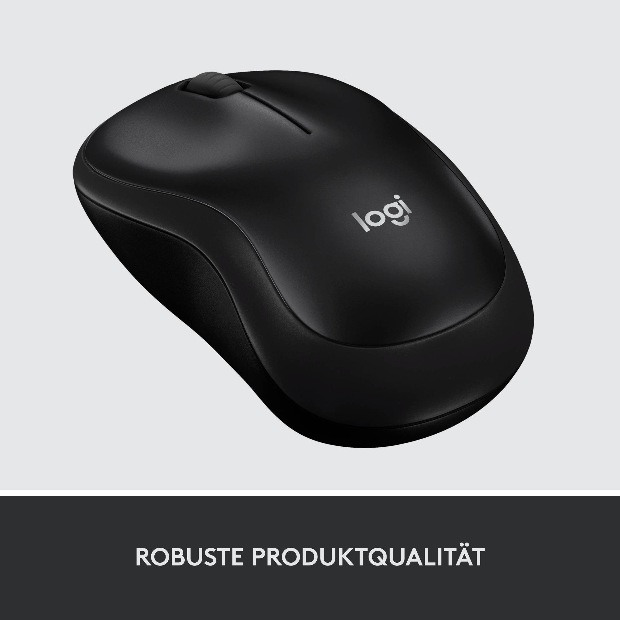Logitech M220 Silent Maus Funk Optisch Schwarz 3 Tasten 1000 dpi