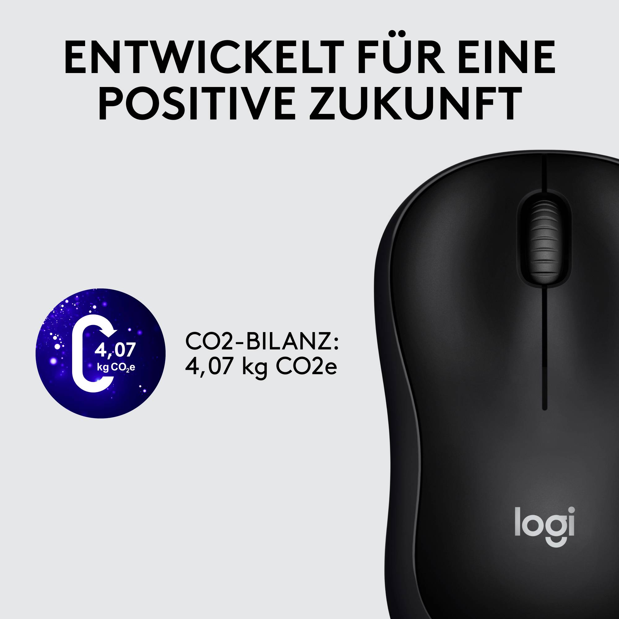 Logitech M220 Silent Maus Funk Optisch Schwarz 3 Tasten 1000 dpi