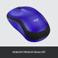 Logitech M220 Silent Maus Funk Optisch Blau 3 Tasten 1000 dpi Logitech M220 Silent Maus Funk Optisch Blau 3 Tasten 1000 dpi