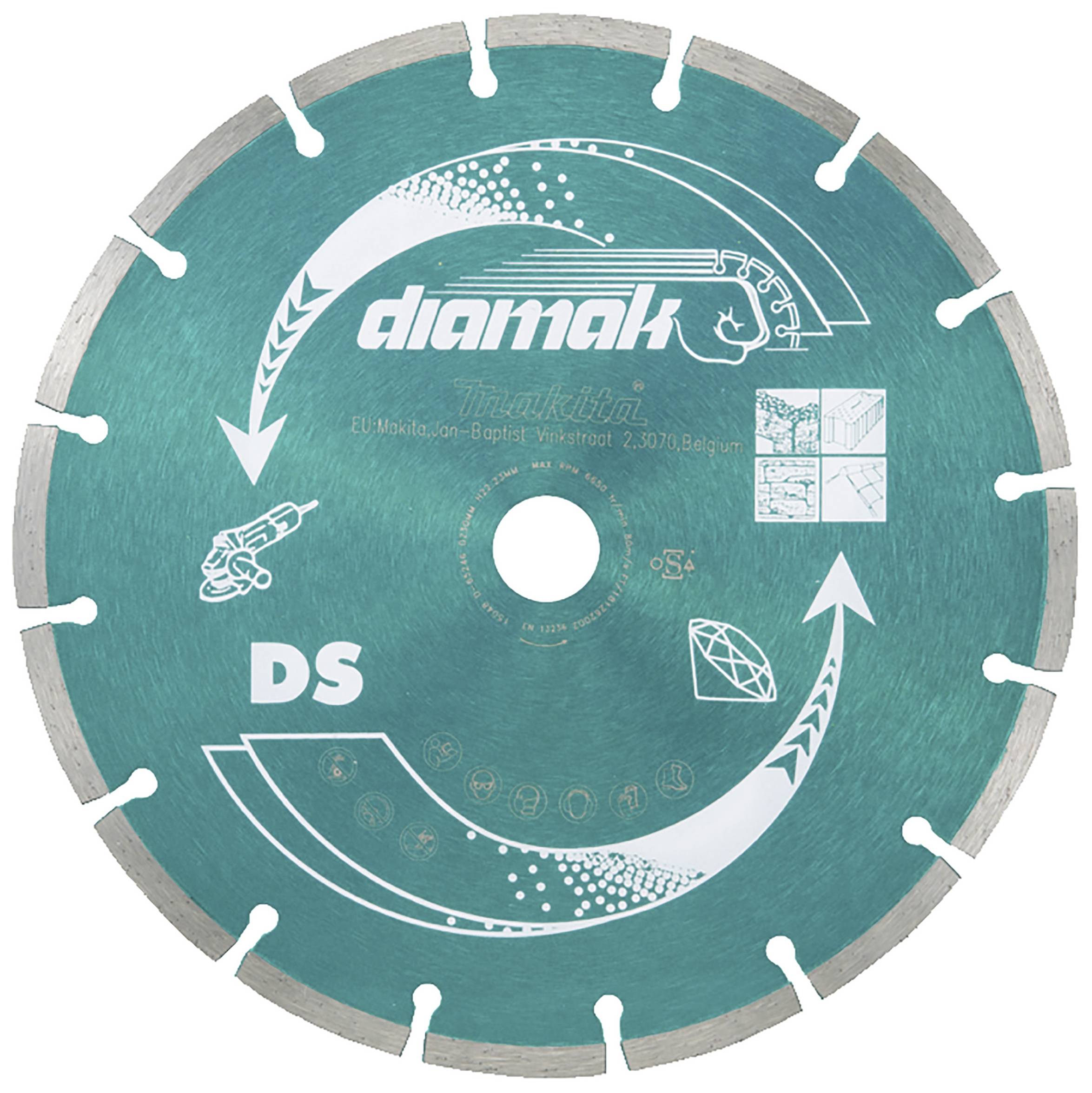 Makita D-61139 DIAMAK Diamanttrennscheibe Durchmesser 125 mm 1 St.